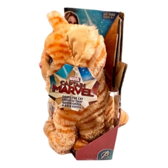 Hasbro Goose The Cat Plush 10 in Captain Marvel Flerken Tongue New In Box - Picture 3 of 7